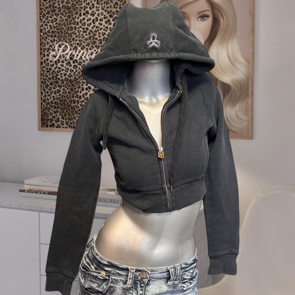 TNA Tops - ❌SOLD❌ TNA Vintage Cropped Hoodie